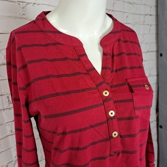 𝅺tommy Hilfiger Striped Long sleeves T Shirt - Picture 2 of 11